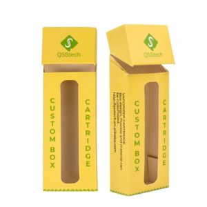 Flip Top Style Vape Tank Cartridge Box