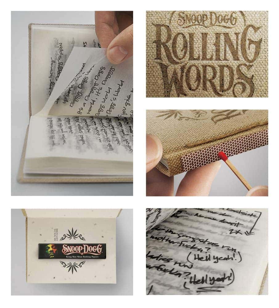 Rolling Words Rolling Paper