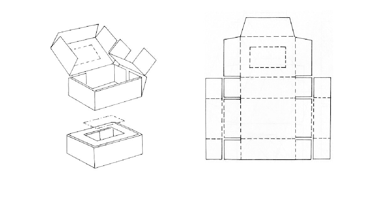 Assembly box with two to three layers of side walls