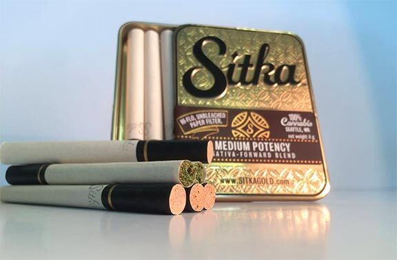 custom printed metalic tins for pre-rolls