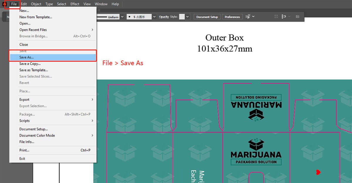 How to save PDF files in Adobe Illustrator for printing