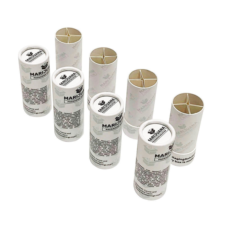 custom paper pre-roll cannabis tubes