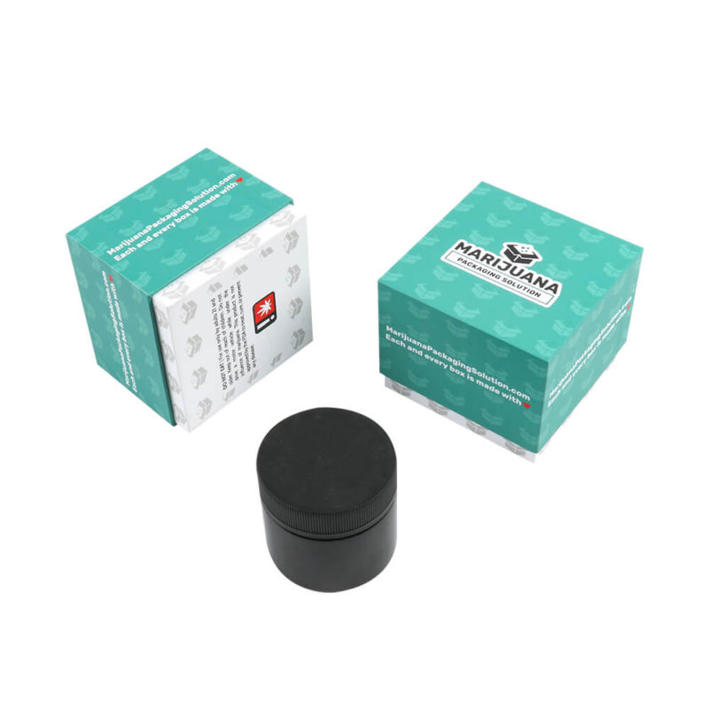 telescoping box for 2 oz containers packaging