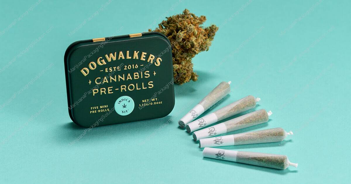 cannabis pre-roll tin box