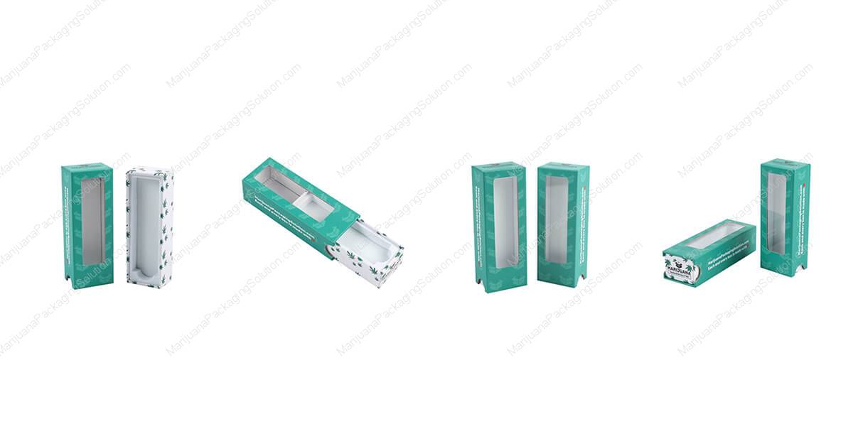 custom printing slide boxes for iKrusher disposable pen