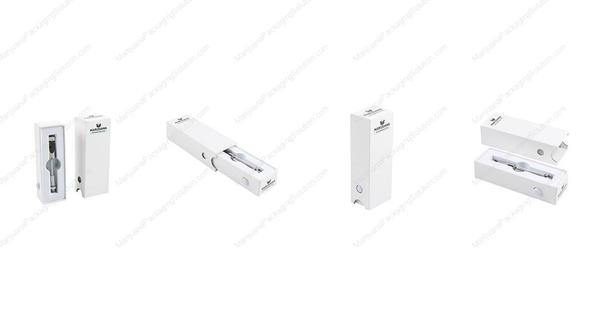 white kraft slider box for iKrusher packaging