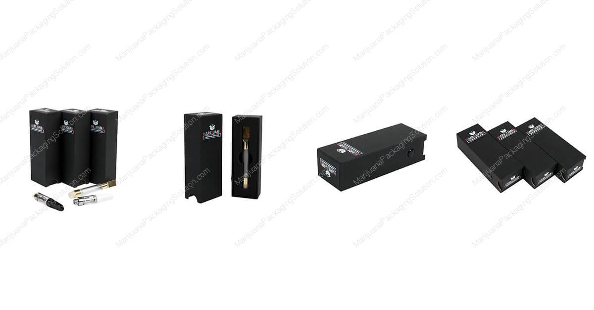 matte black art paper CR slide boxes for iKrusher Packaging