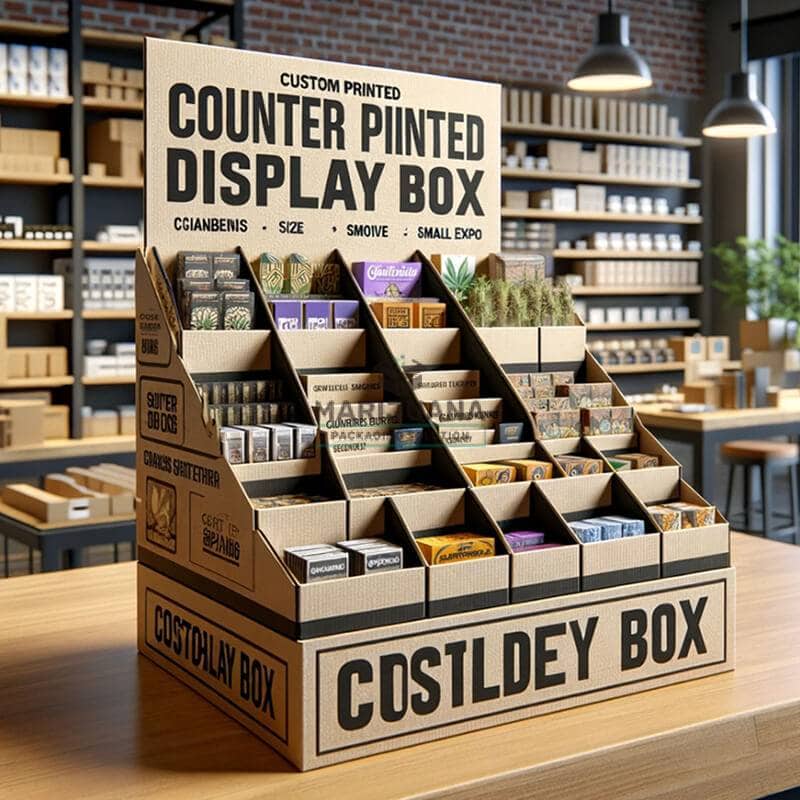 paper counter display box
