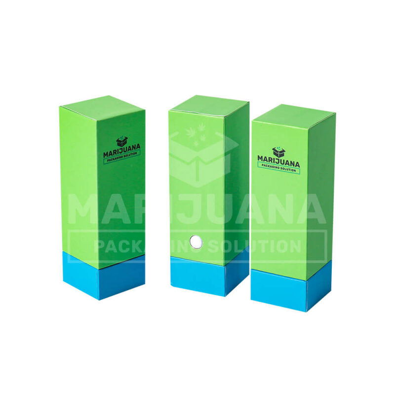 custom printed child-resistant delta-8 packaging boxes