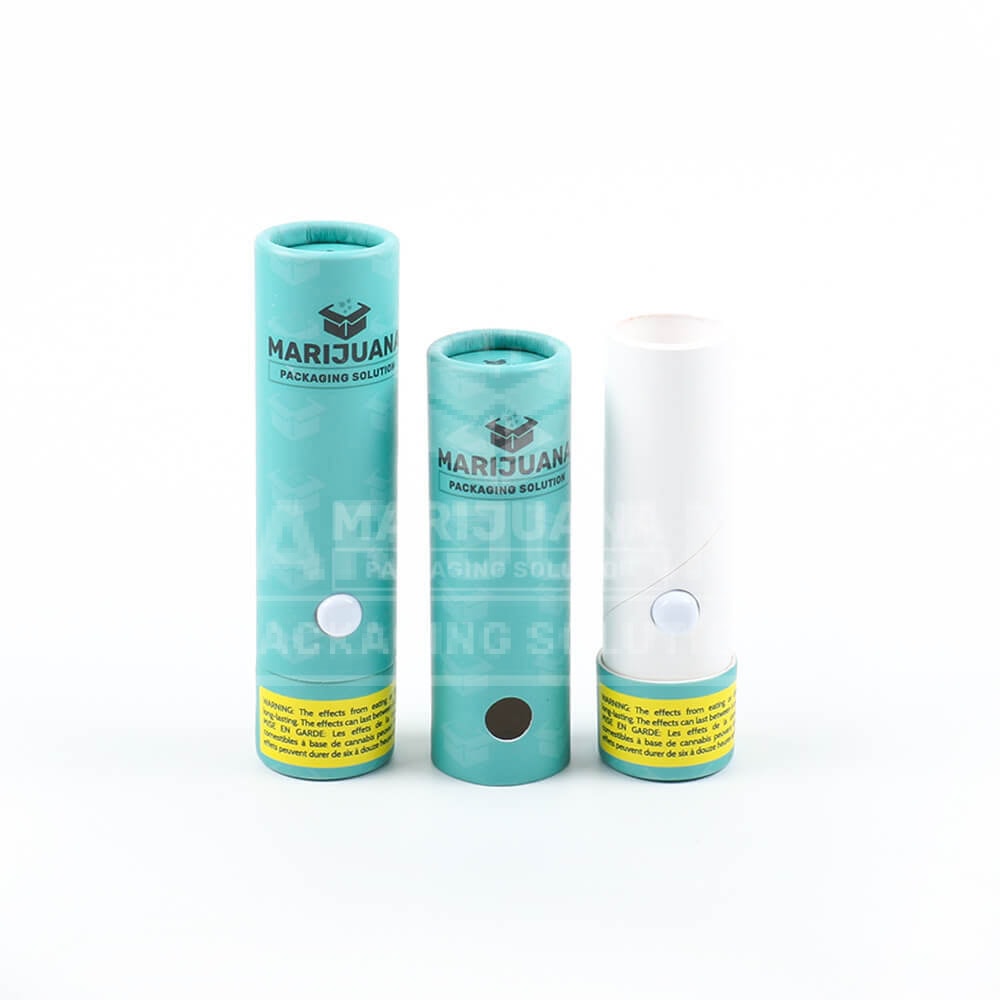 CRC Cardboard Tube for king-size pre-roll and Cannagar packaging