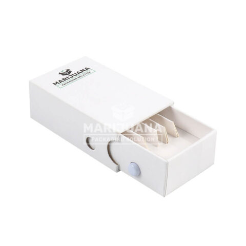 Custom Made CR Blunt Boxes Packaging - White Kraft Boxes