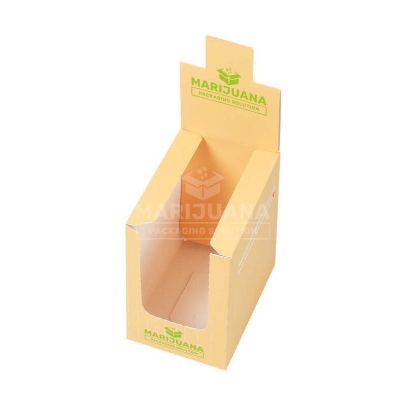 all-paper custom pre roll display boxes which is foldable