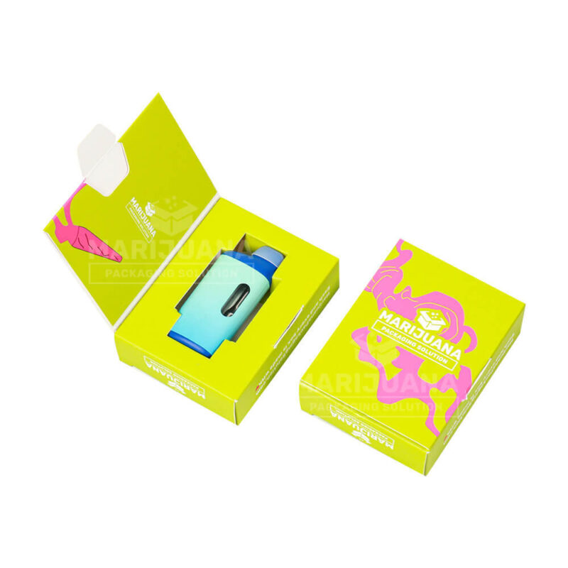 custom flap top paper boxes for ispire daab packaging