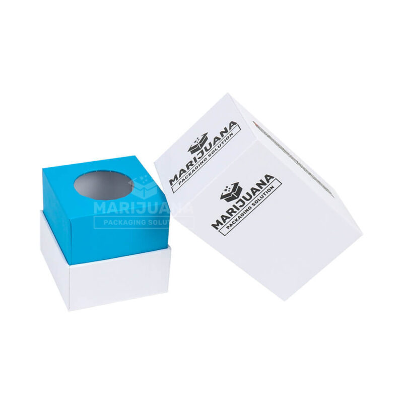 dropper bottles packaging boxes with paper insert