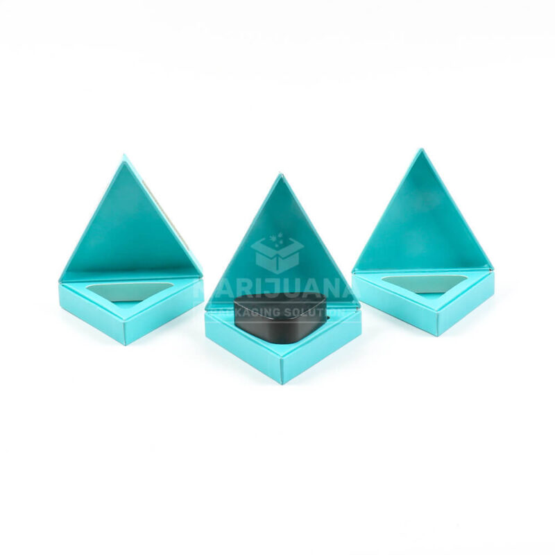 ring box style triangle magnetic closure box