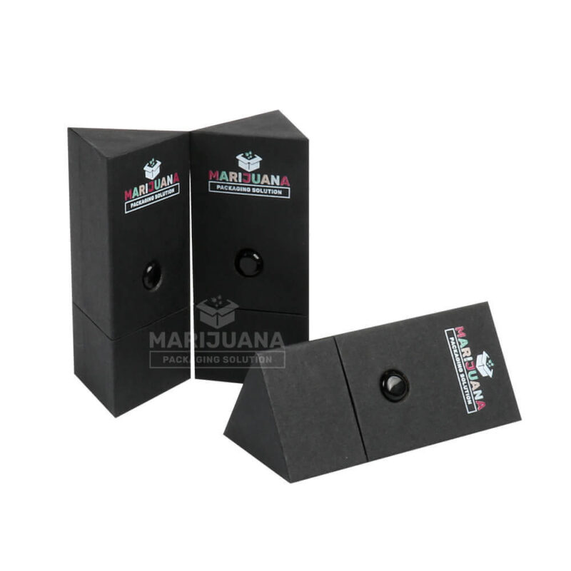 Unique matte black box for AVD cartridge