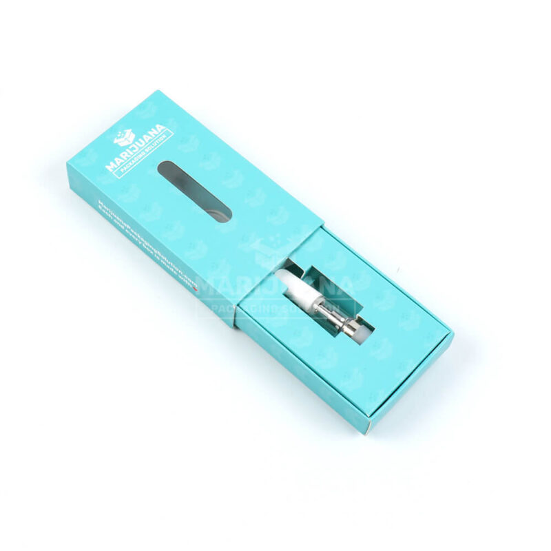 custom printing thc cartridge packaging box with paper insert