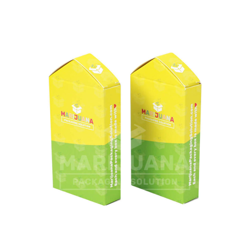 custom house-shaped boxes for 1ml vape cartridge packaging