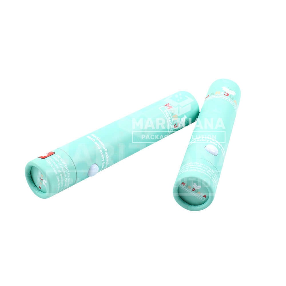 custom printing infused pre rolls paper tubes with childsafe lock