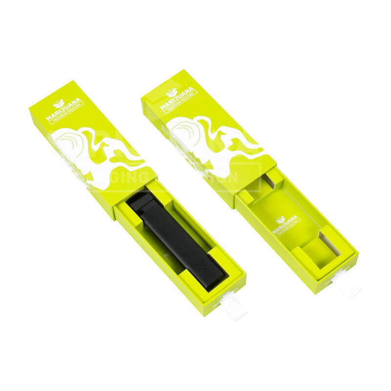 ribbon pull tab boxes for all-in-one vape packaging