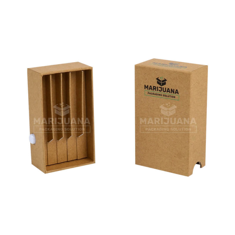 custom printing kraft sliding box packaging