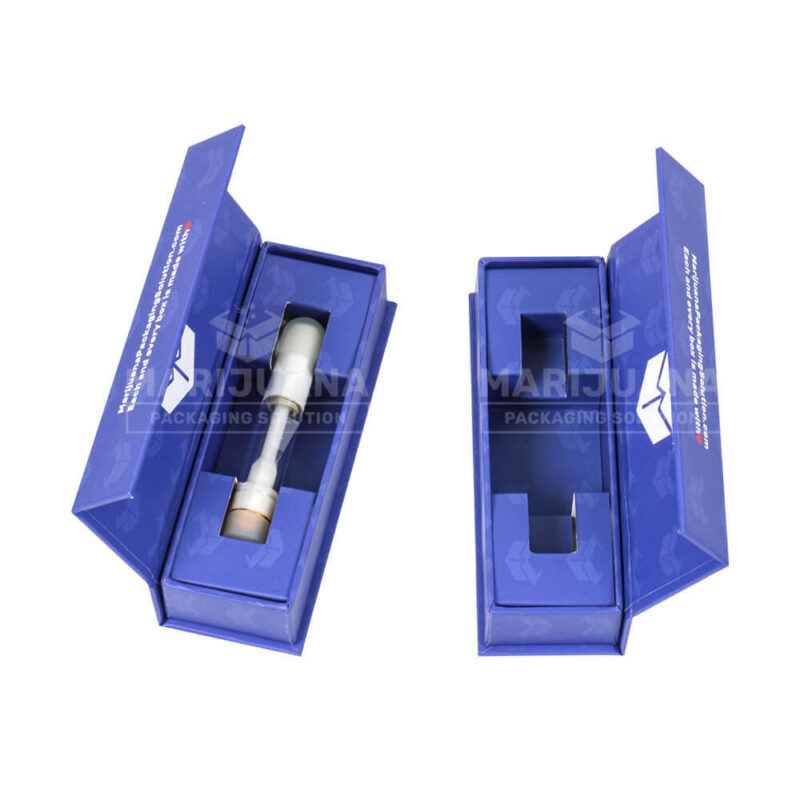 eco-friendly ring box for cannabis vape cartridge packaging