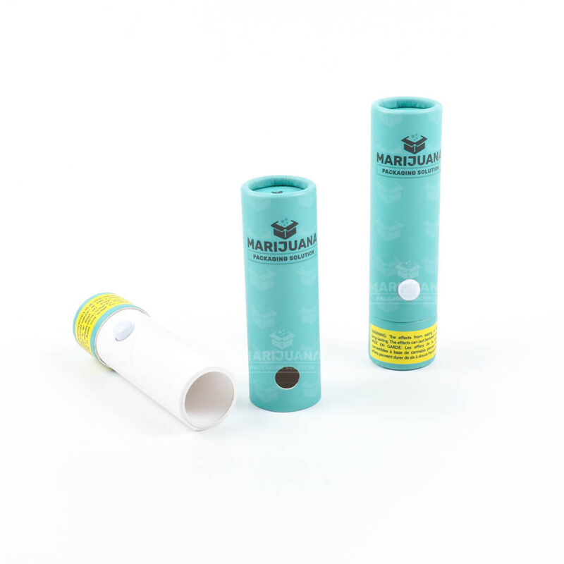 fully recyclable CRC Cardboard Tube for pre-roll packaging