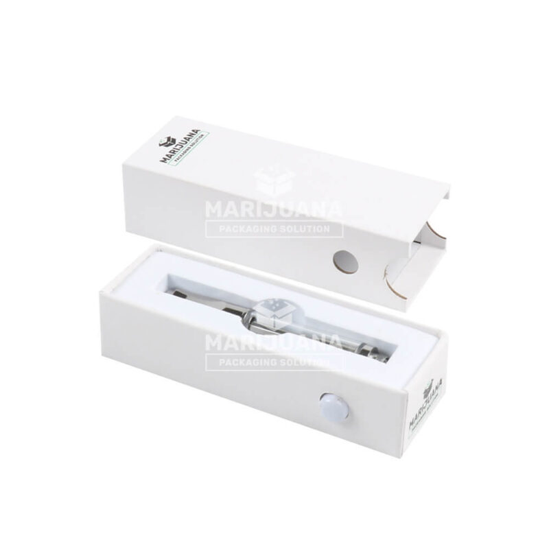 white kraft box packaging for CCELL cartridge