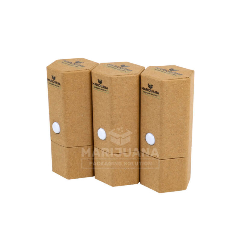 CR kraft boxes for disposable vape cartridge