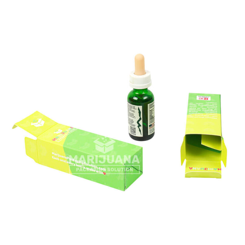 Custom Help Oil Boxes for CBD tincture packaging