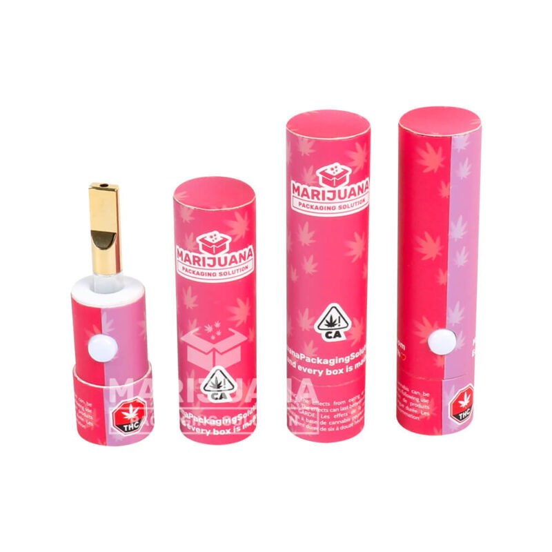 cardboard vape cartridge packaging tubes