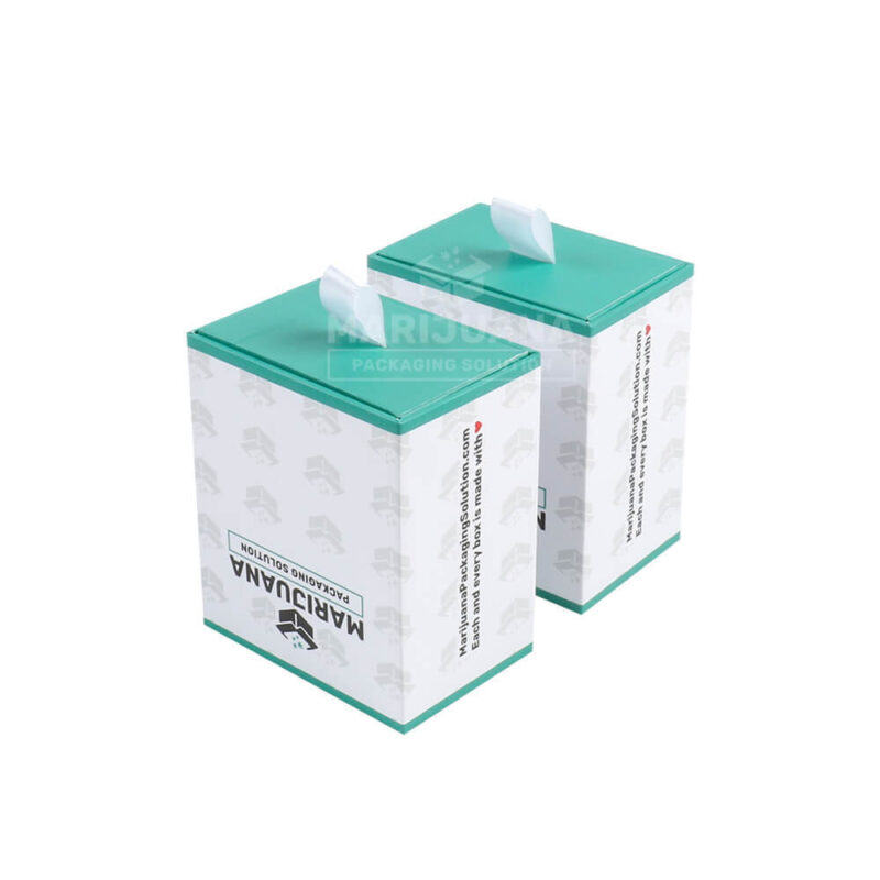 luxurious ribboned box for ebottles packaging