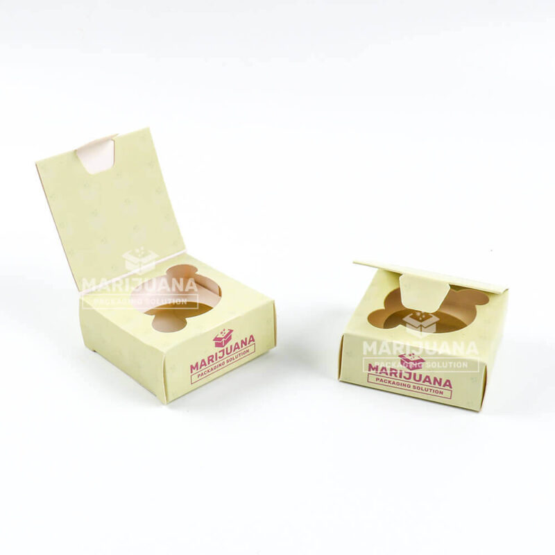 pre-assembled concentrate Flat folding box with paper insert