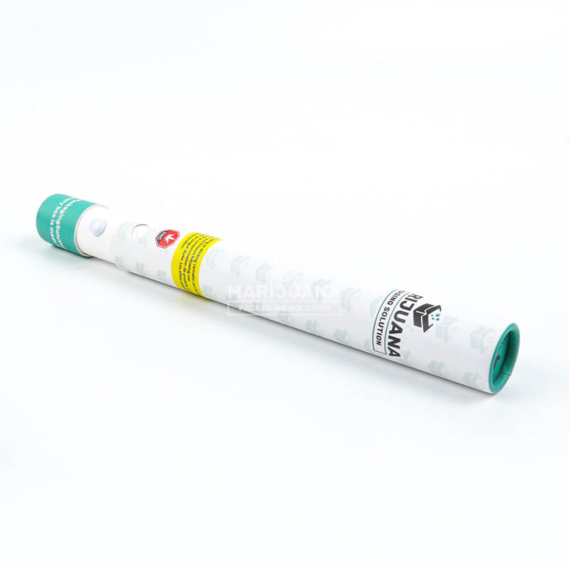 rigid cardboard tube for thc honey sticks packaging