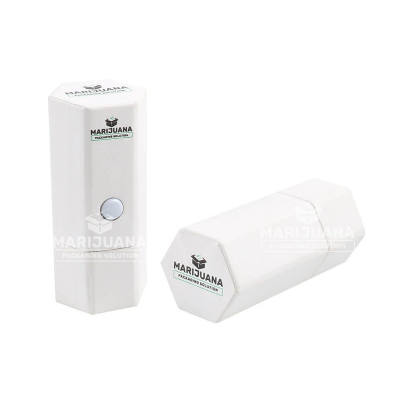 unique child-resistant HHC cartridge packaging tube