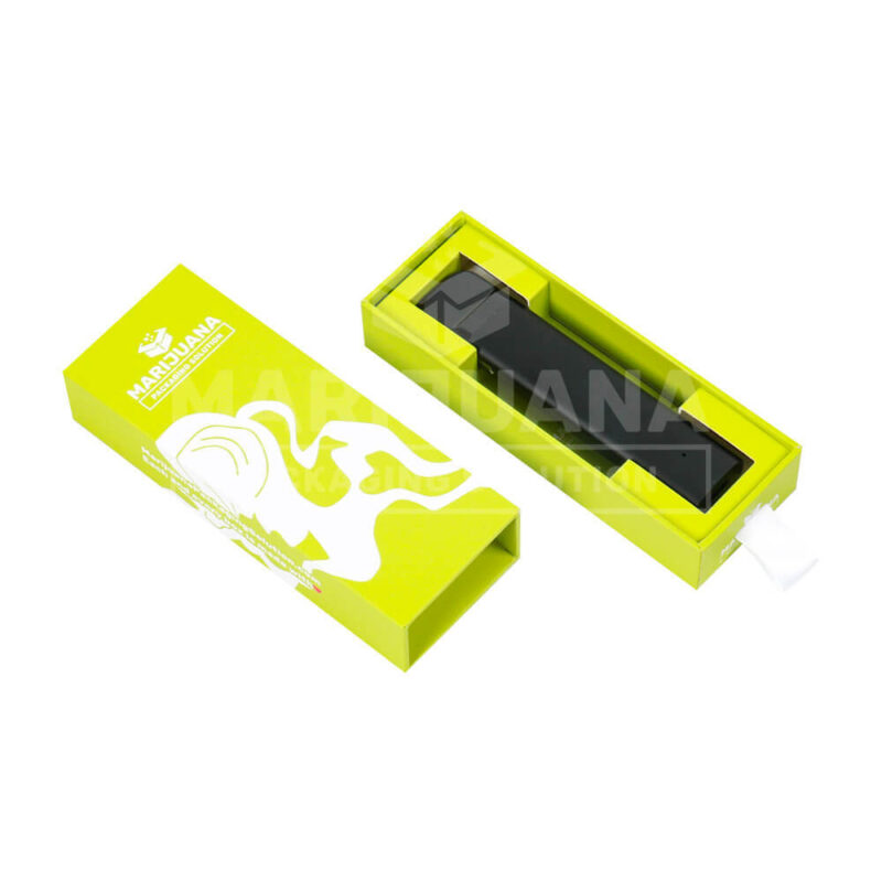 all-in-one vape pen packaging ribbon box for vertically displaying