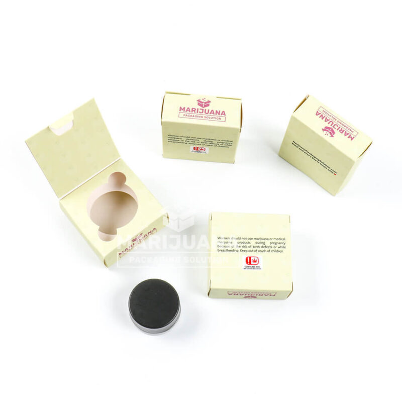 custom made concentrate Flat folding box with embeded paper insert
