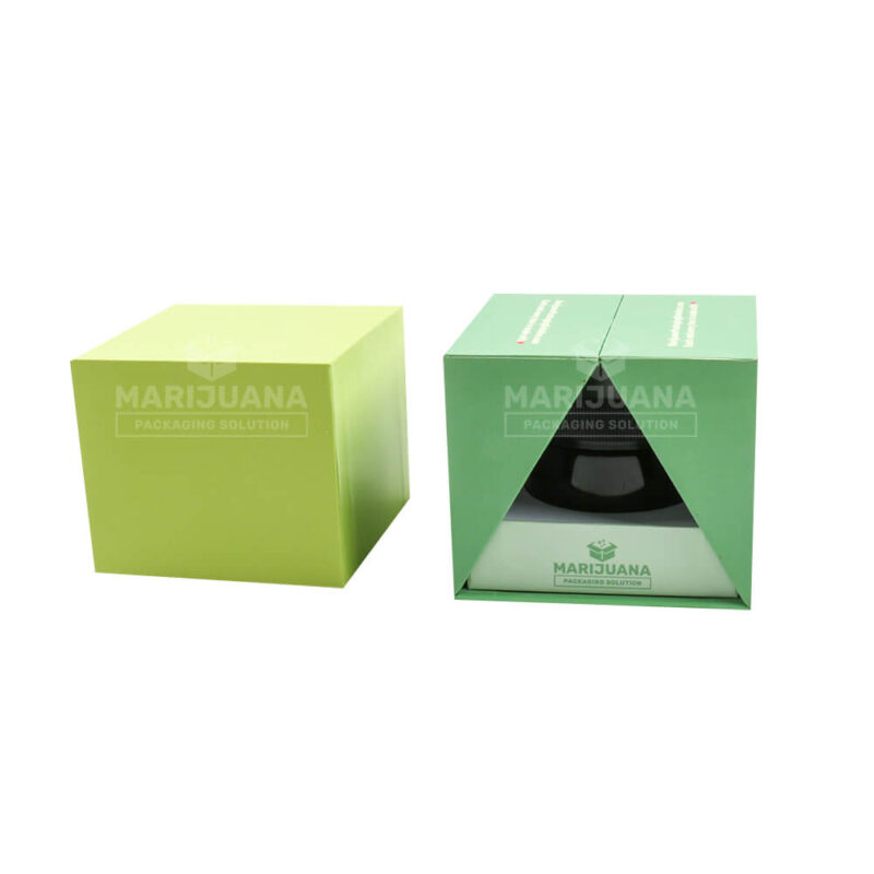fancy gift-like box for weed jars packaging