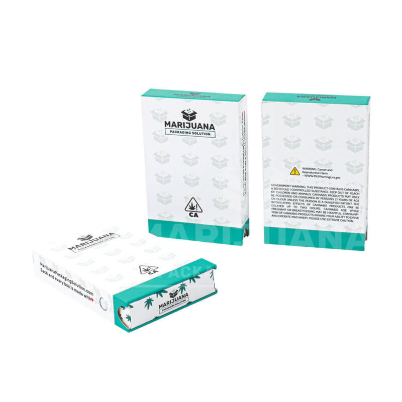 foam-free luxury pre roll packaging boxes with CR function