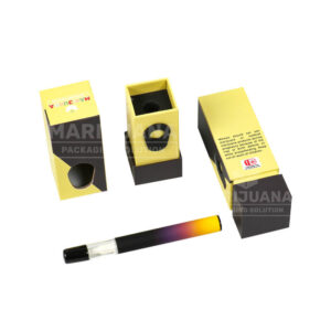 Custom CR Vape Pen Packaging Shoulder Neck Rigid Boxes