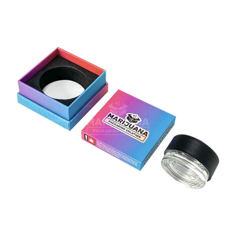 shoulder box for wax concentrate container