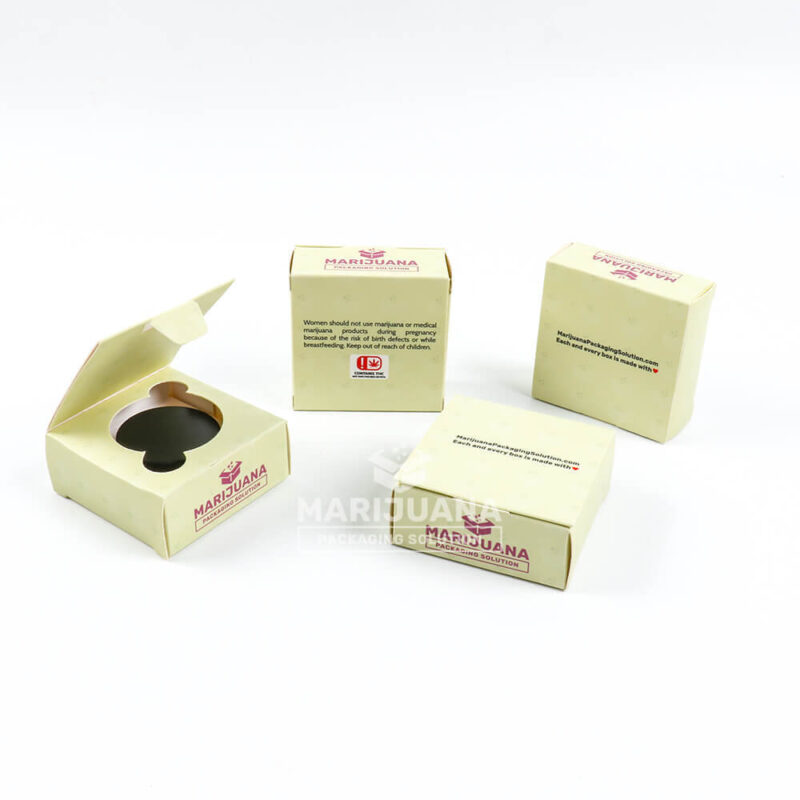 three sides tuck in concentrate Flat folding box