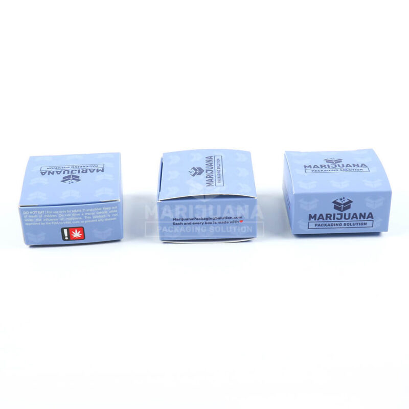 tuck in concentrate containers packaging box with embeded paper insert