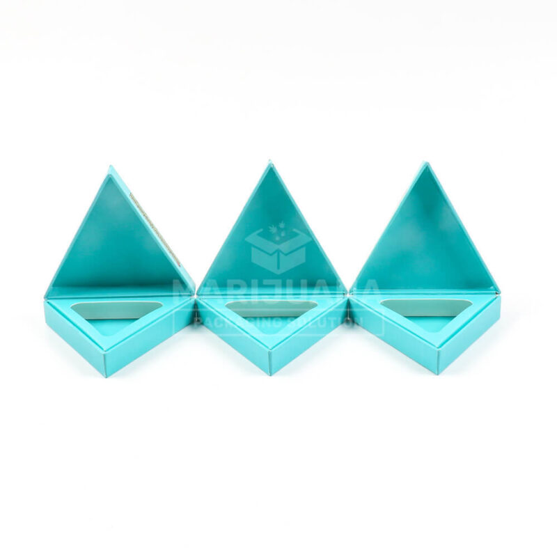 creative triangle magnetic closure box