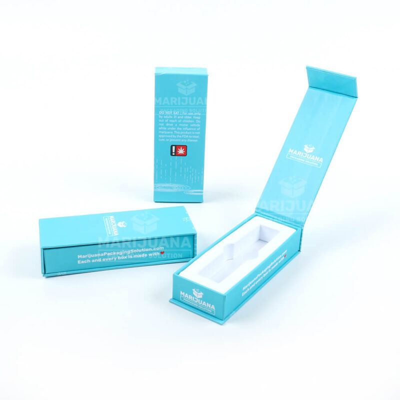custom made RAE disposable Packaging box with magnetic closure
