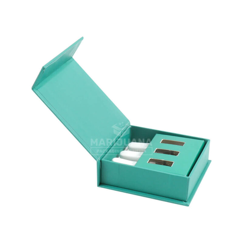 luxury magnetic closure gift boxes for multi-pack cartridge