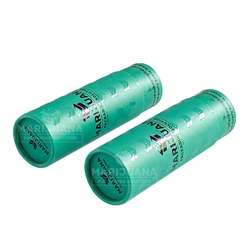 reversible cap vials paper tube packaging