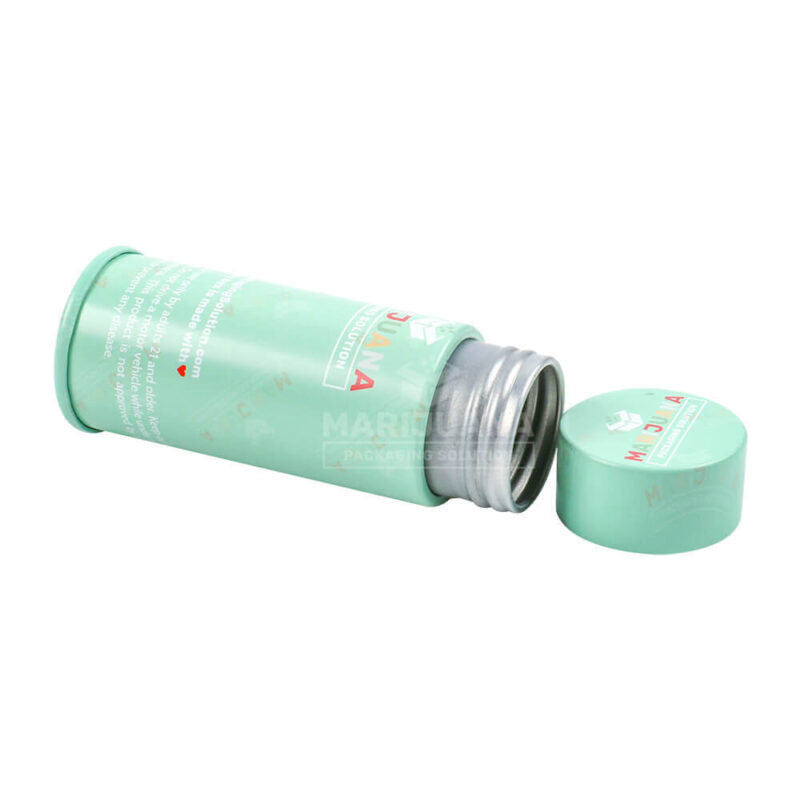 childproof metallic mint tin