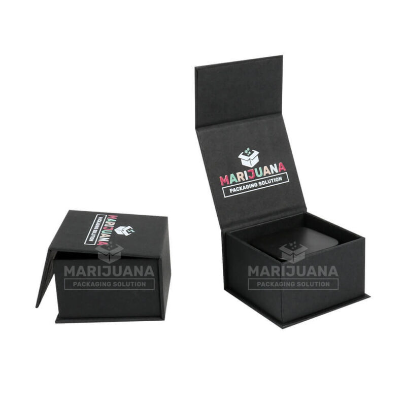 custom dab containers book style box