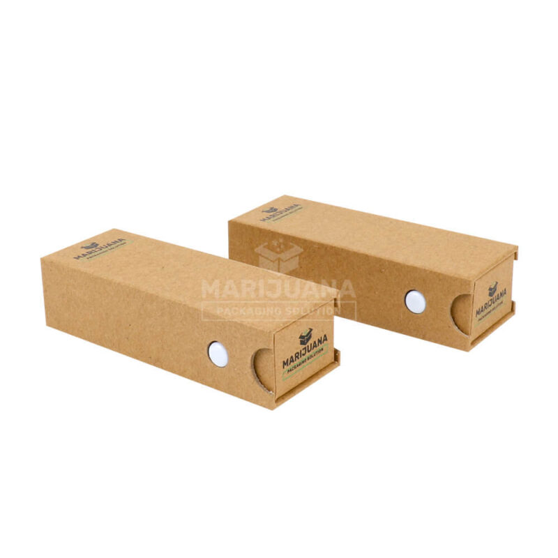 childsafe kraft box vape cartridge packaging